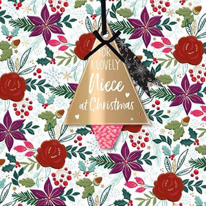 Christmas Card - Niece - Lovely Niece
