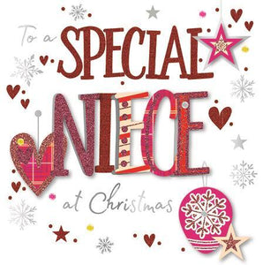 Christmas Card - Niece - Christmas Love