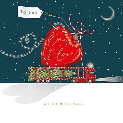 Christmas Card - One I Love - Special Delivery