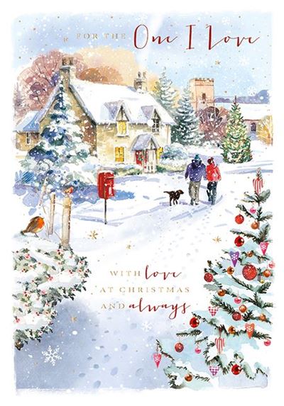 Christmas Card - One I Love - Christmas Walk