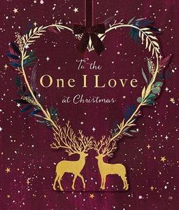 Christmas Card - One I Love - Solstice Heart