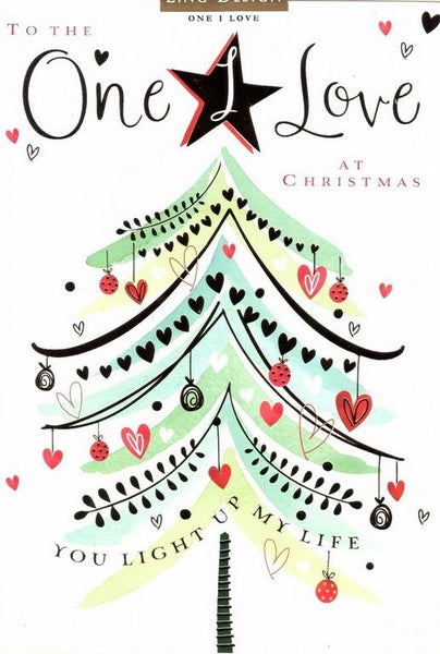 Christmas Card - One I Love - Tree Of Love
