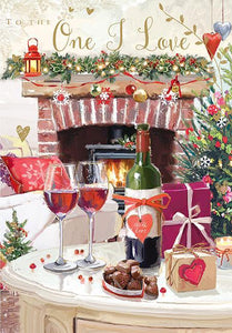 Christmas Card - One I Love - Christmas Treats