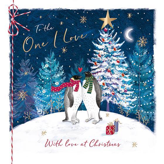Christmas Card - One I Love - With Love At Christmas