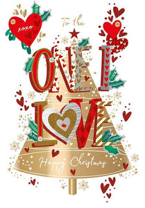 Christmas Card - One I Love - One I Love At Christmas