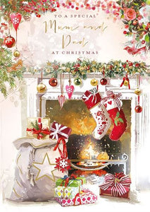Christmas Card - Mum and Dad - Christmas Eve