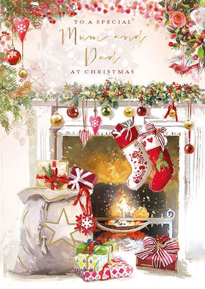 Christmas Card - Mum and Dad - Christmas Eve