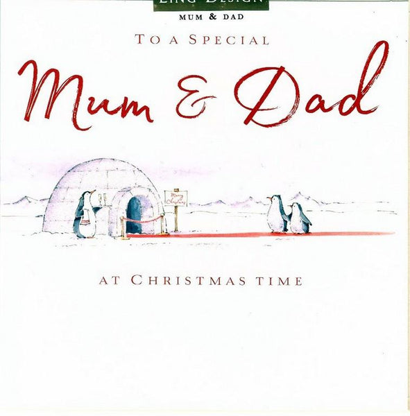 Christmas Card - Mum and Dad - A Christmas Treat