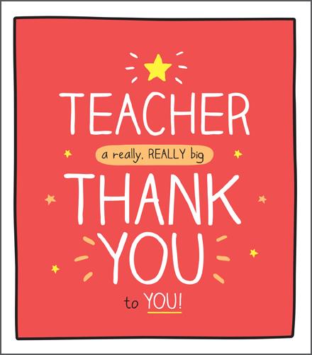 Thank You Card - Teacher - Thank You To You