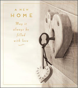 New Home Card - Filled With Love