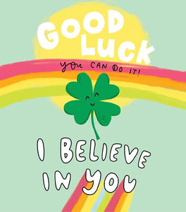 Good Luck Card - Four Leaf Clover