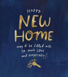 New Home Card - Love And Happiness