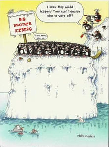 Humour Card - Big Brother Iceberg