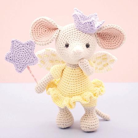 Children's Birthday Card - Fairy Mouse