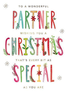 Christmas Card - Partner - Special As You Are