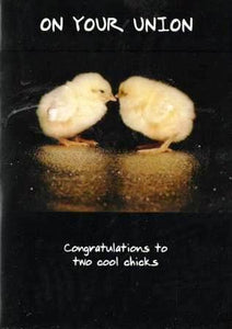 Commitment / Civil Partnership Card - Civil Partnership - Two Cool Chicks