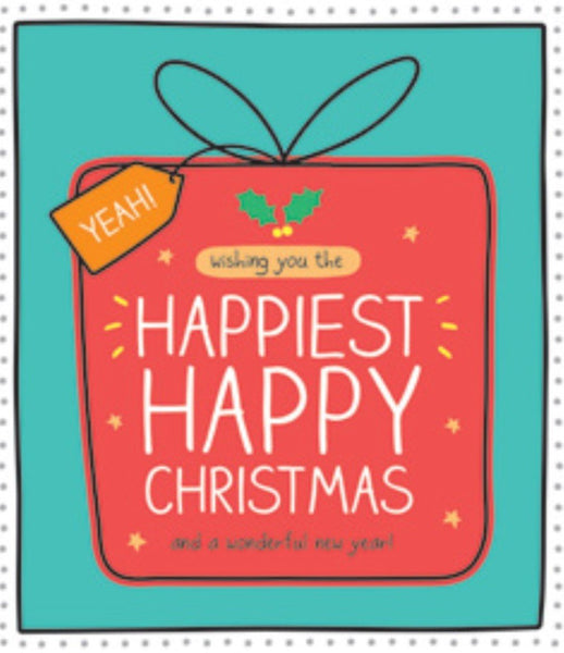 Christmas Card - Happiest Happy Christmas