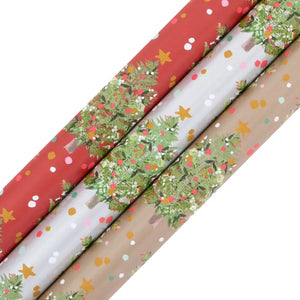 Christmas Gift Roll Wrap - Festive Tree