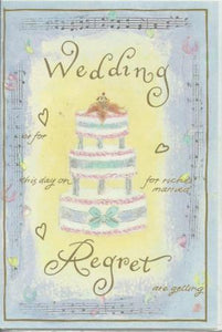 Wedding Regret Card - Wedding Cake