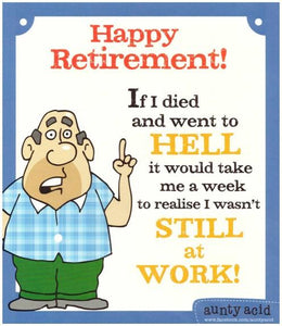 Retirement Card - You Lucky Devil