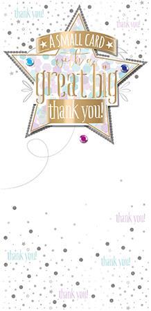 Thank You Card - Great Big Thank You