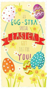 Easter Card - Money Wallet - Egg-stra Special Easter