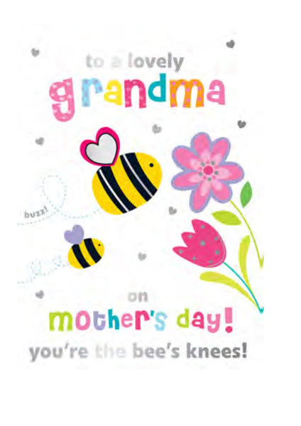 Mother's Day Card - Grandma - Lovely Grandma