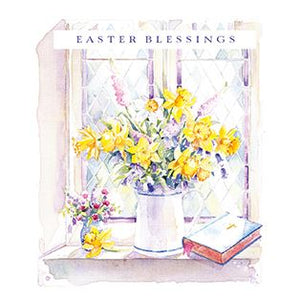 Easter Cards - Pack of 5 - Spring Flowers
