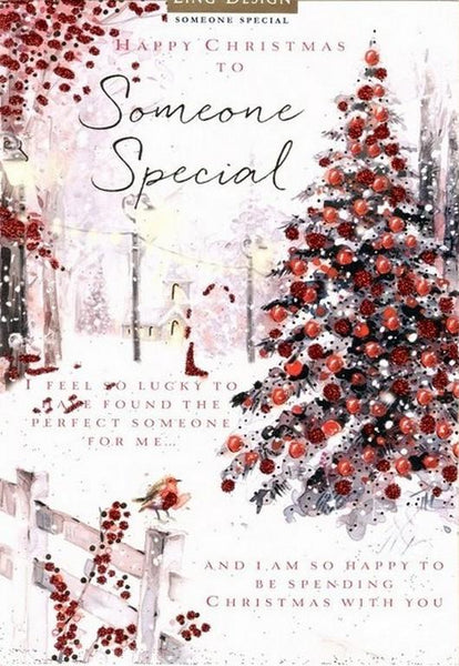 Christmas Card - Someone Special - Christmas Morning