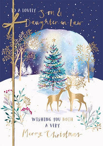 Christmas Card - Son and Daughter-in-Law - Magical Christmas
