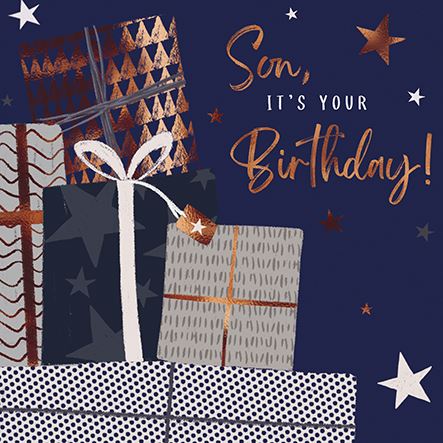 The Great British Card Company Son Birthday - Monographic Presents