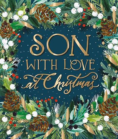 Christmas Card - Son - Festive Foliage