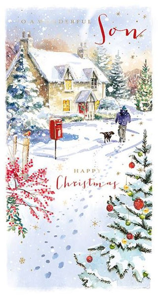 Christmas Card - Son - Christmas Walk