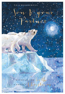 Christmas Card - Son and Partner - Polar Christmas