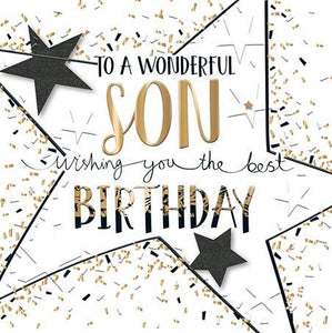 Son Birthday - Birthday Star