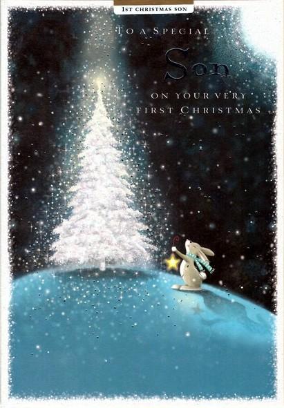 Christmas Card - Son 1st Christmas A Star For The Tree