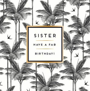 Sister Birthday - Palm Trees
