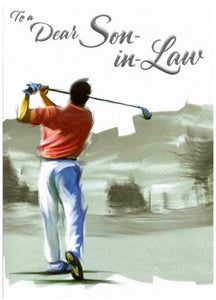 Son-in-Law Birthday - Golf