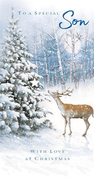 Christmas Card - Son - Snowy Forest