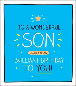 Son Birthday - Totally Brilliant Birthday