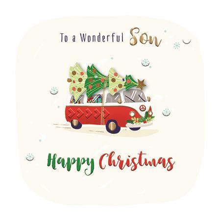 Christmas Card - Son - Campervan