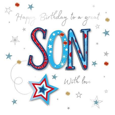 Son Birthday - Great Son