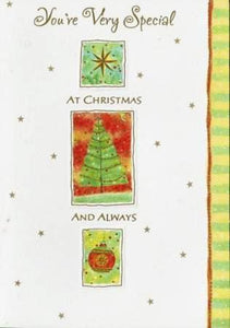 Christmas Card - Stepdaughter - Christmas Icons