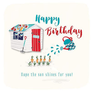 Birthday Card - The Shed