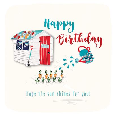 Birthday Card - The Shed