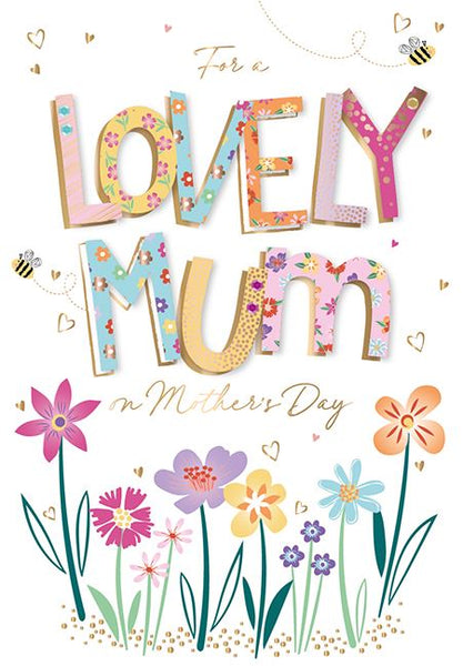 Mother's Day Card - Lovely Mum