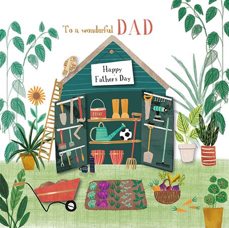 Father's Day Card - Shed