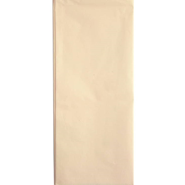 Tissue Pack - 4 Sheets  - Plain Ivory