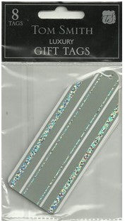 Gift Tags - Silver Holographic Luggage Tag
