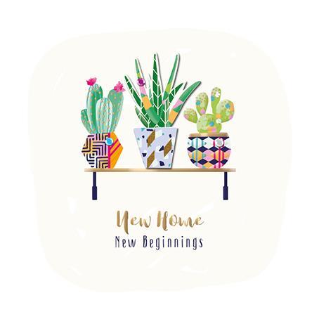 New Home Card - New Home New Beginnings